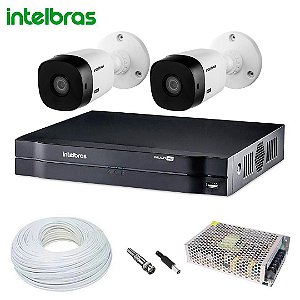 Kit de 2 câmeras Intelbras HDCVi