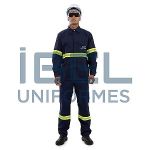 Conjunto Retardante a Chamas - Azul Marinho