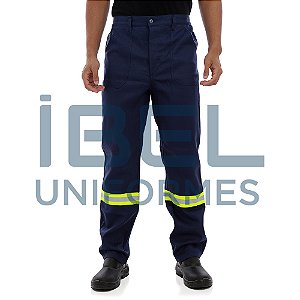 Calça Retardante a Chamas - Azul Marinho
