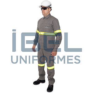 Conjunto Retardante a Chamas - Cinza