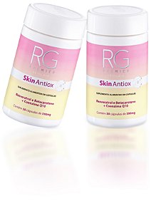 2 Skin Antiox com 25% de desconto  - Suplemento Alimentar em Cápsulas.