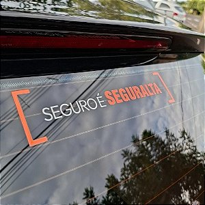 Pack de adesivos - Seguro é Seguralta