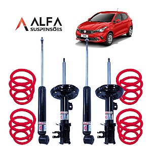 Kit Completo de Suspensão Fixa Esportiva Fiat Argo (2017/...)