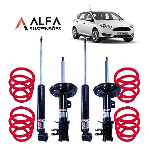 Kit Completo de Suspensão Fixa Esportiva Ford Focus G1 (2001/2008)