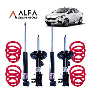 Kit Completo de Suspensão Fixa Esportiva Gm Novo Prisma (2013/...)