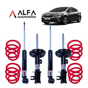 Kit Completo de Suspensão Fixa Esportiva Kia Cerato (2010/2013)