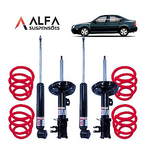 Kit Completo de Suspensão Fixa Esportiva Vw Bora (1999/2010)