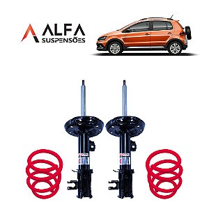 Kit Dianteiro de Suspensão Fixa Esportiva Vw Spacefox/space Cross