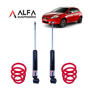 Kit Traseiro de Suspensão Fixa Esportiva Fiat Bravo (2011/2016)