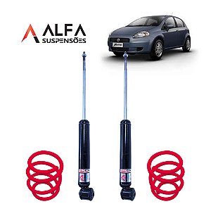 Kit Traseiro de Suspensão Fixa Esportiva Fiat Punto (2007/2017)