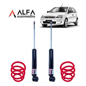 Kit Traseiro de Suspensão Fixa Esportiva Gm Novo Corsa *frente Montana* (2004/2012)