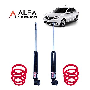 Kit Traseiro de Suspensão Fixa Esportiva Renault Logan G1 (2008/2013)