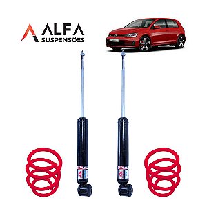 Kit Traseiro de Suspensão Fixa Esportiva Vw Golf Mk7 (2013/...)