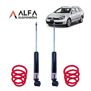 Kit Traseiro de Suspensão Fixa Esportiva Vw Jetta Mk5 Variant 2.5 (2006/2010)