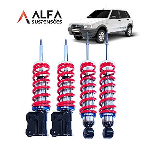 Kit de Suspensão de Rosca Slim Fiat Uno/premio/fiorino/elba (1989/...)