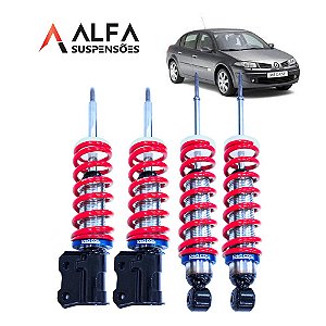 KIT DE SUSPENSÃO DE ROSCA SLIM RENAULT MEGANE 2.0 SEDAN/GRAND TOUR (2007/2016)