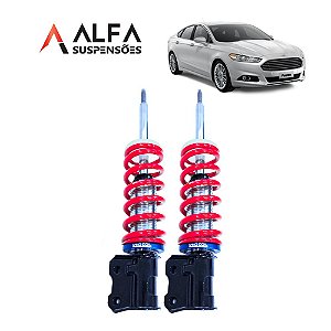 KIT DIANTEIRO DE SUSPENSÃO DE ROSCA SLIM FORD FUSION TITANIUM (2013/...)