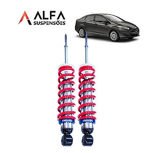 Kit Traseiro de Suspensão de Rosca Slim Ford New Fiesta Sedan
