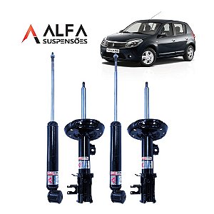 Kit de Amortecedores Esportivos Renault Sandero G1 (2008/2014)