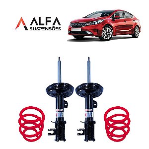 Kit Dianteiro de Suspensão Fixa Esportiva Kia Cerato (2014/...)