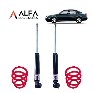 Kit Traseiro de Suspensão Fixa Esportiva Vw Bora (1999/2010)