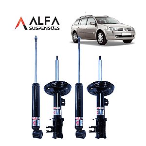 Kit de Amortecedores Esportivos Renault Megane 1.6 Sedan/grand Tour (2007/2013)