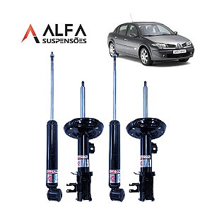 Kit de Amortecedores Esportivos Renault Megane 2.0 Sedan/grand Tour (2007/2013)