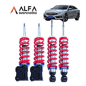 Kit de Suspensão de Rosca Slim Honda Civic G10 (2017/...)