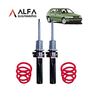 Kit Dianteiro de Suspensão de Rosca Padrão Vw Golf Mk3 (1991/1999)0