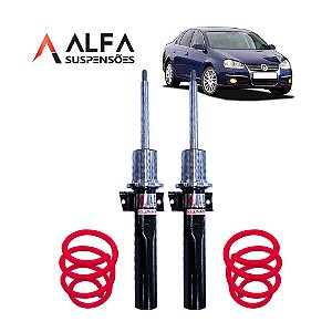 Kit Dianteiro de Suspensão de Rosca Padrão Vw Jetta Mk5 2.5 Sedan (2006/2010)