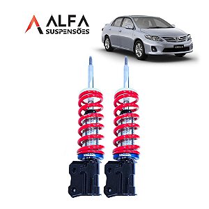 Kit Dianteiro de Suspensão de Rosca Slim Toyota Corolla (2003/2013)