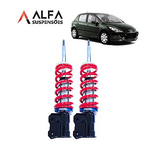 Kit Dianteiro de Suspensão de Rosca Slim Peugeot 307 (2001/2012)