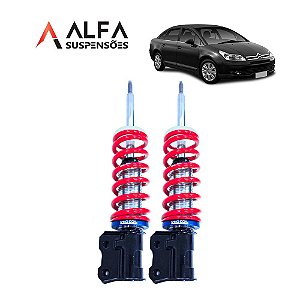 Kit Dianteiro de Suspensão de Rosca Slim Citroen C4 Sedan (2004/2013)