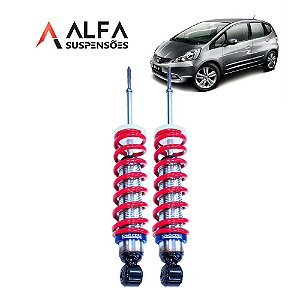 Kit Traseiro de Suspensão de Rosca Slim Honda Fit (2004/2013)