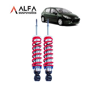 Kit Traseiro de Suspensão de Rosca Slim Peugeot 307 (2001/2012)