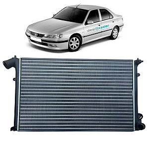 Radiador Peugeot 406 1.8 / 2.0 16v Ano 1995 Em Diante