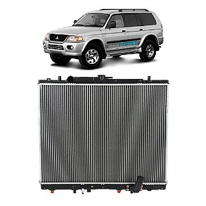 Radiador Pajero Sport Diesel 2.5 2.8 Ano 1998 até 2010 Aut