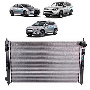Radiador Mitsubishi ASX / Lancer / Outlander 2008 até 2016