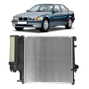 Radiador BMW 318i 325i 328i E30 E36 Com Reservatório