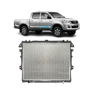 Radiador Toyota Hilux 2.7 2009 até 2015 Mecânico