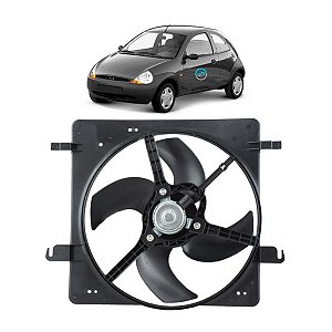 Ventoinha Ford Ka 1.3 8v 1997 1998 1999 2000 Sem Ar
