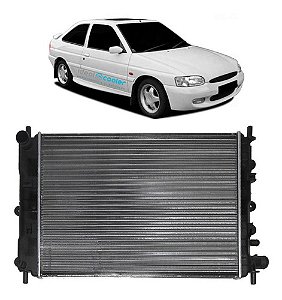 Radiador Escort E Sw 1997 1998 1999 2000 2001 2002 Zetec