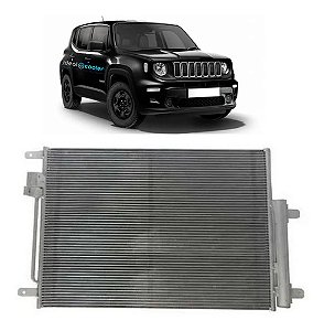 Condensador Ar Cond Jeep Renegade 2015 2016 2017 2018 Flex