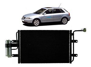 Condensador Audi A3 1.8 Com Filtro 1996 1997 1998 1999 2000