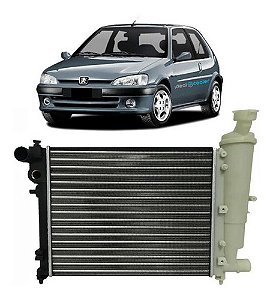Radiador Peugeot 106 1.0 1995 Até 2001 S/ Ar Condicionado