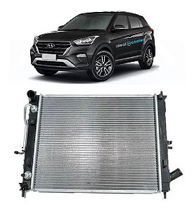 Radiador de Água Hyundai Creta 1.6 2.0 Flex 2016 Em Diante