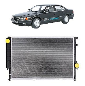 Radiador Bmw 540i 740i 4.0 V8 93/94 Mecânico