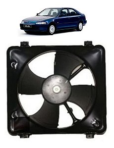 Eletro Ventilador Honda Civic 92 A 00 Condensador