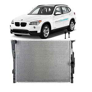 Radiador Bmw X1 Ano 2011 Até 2016 Com Retorno