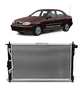 Radiador Daewoo Lanos 1998 A 2002 Auto/mec Novo